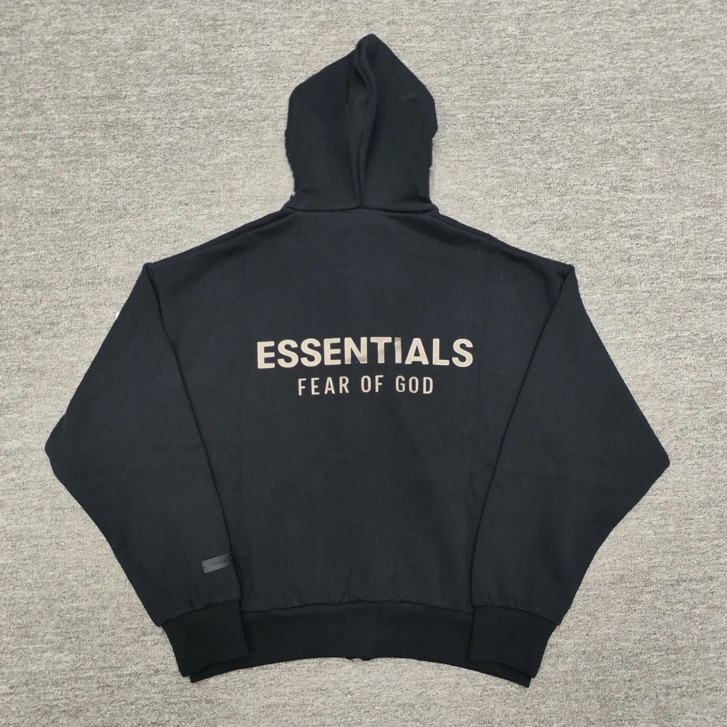 【Black】Fear of God Essentials SS 25 Classic Hoodie Same Style 2025 Size：XS-XL ： Heather Stone Brown TIMBER Homestad Heather Black JET BLACK